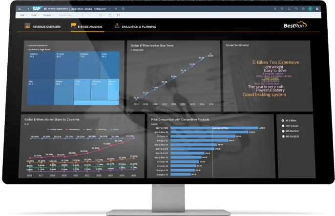 Design of analytics applications - Equine Global - S/4HANA - SAP Indonesia - SAP ERP - IT Consulting - ISO 27001
