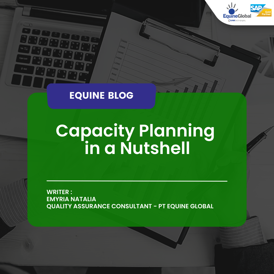 Capacity Planning - Equine Global - S/4HANA - SAP Indonesia - SAP ERP - IT Consulting - ISO 27001